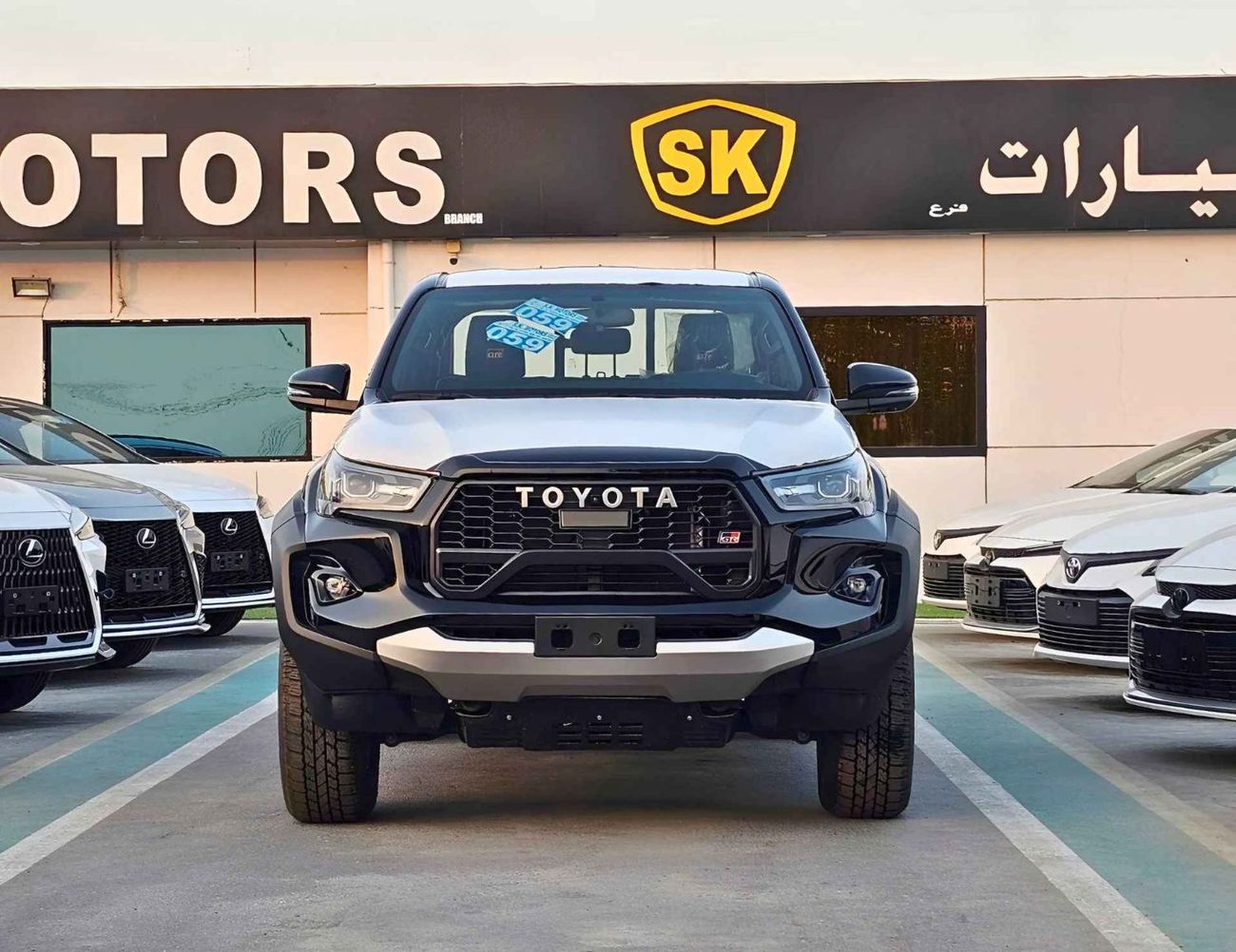 Toyota Hilux GR SPORT/4.0L PETROL V6 4WD/RADAR/ 360 CAMERA/ DRIVER POWER SEAT/ (CODE # GR SPORT)