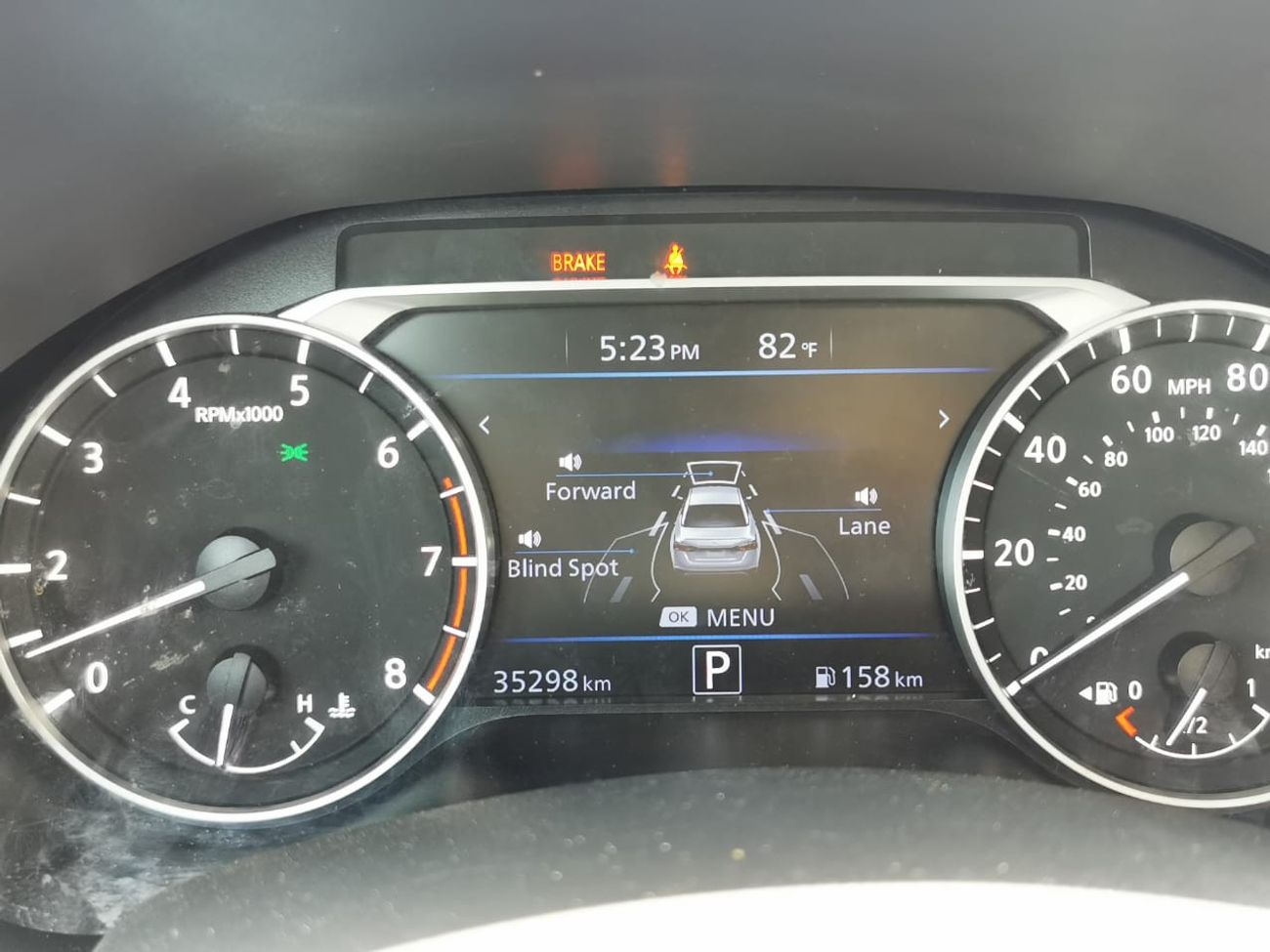 2021 NISSAN ALTIMA SR OWNER S MANUAL visual data 8