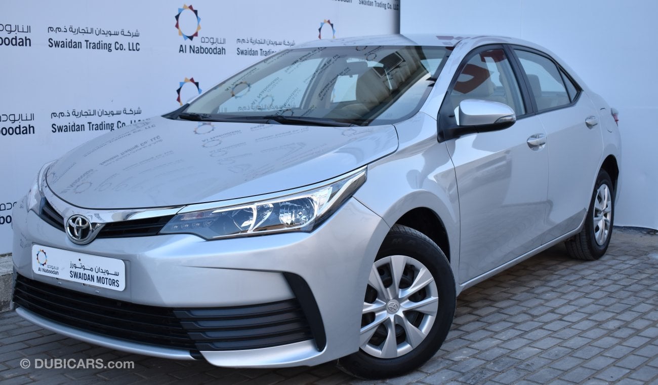 Toyota Corolla 1.6L SE 2018 GCC SPECS DEALER WARRANTY