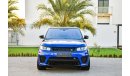 Land Rover Range Rover Sport SVR Supercharged - Warranty! - GCC - AED 6,114 PER MONTH - 0% DOWNPAYMENT