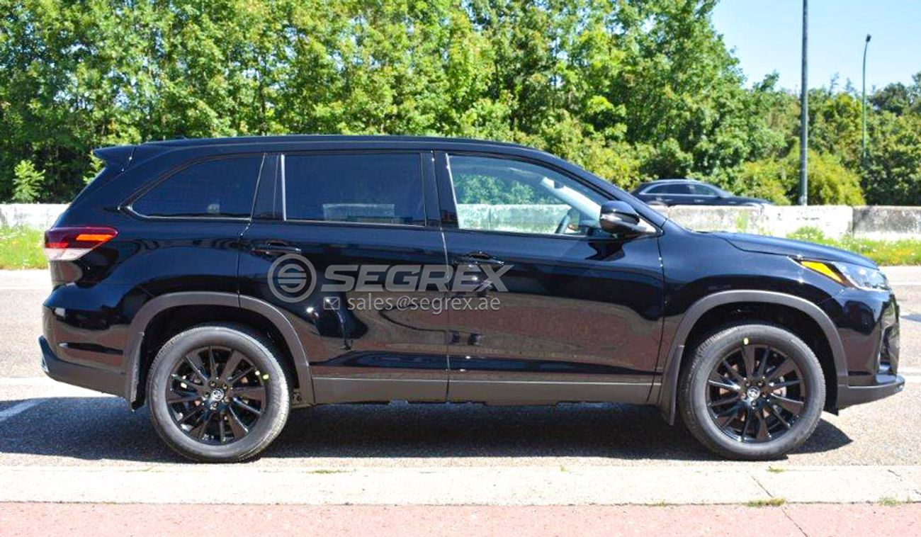 Toyota Highlander 2019 3.5 V6-NIGHTSHADE for UAE&Export market   للتسجيل و التصدير