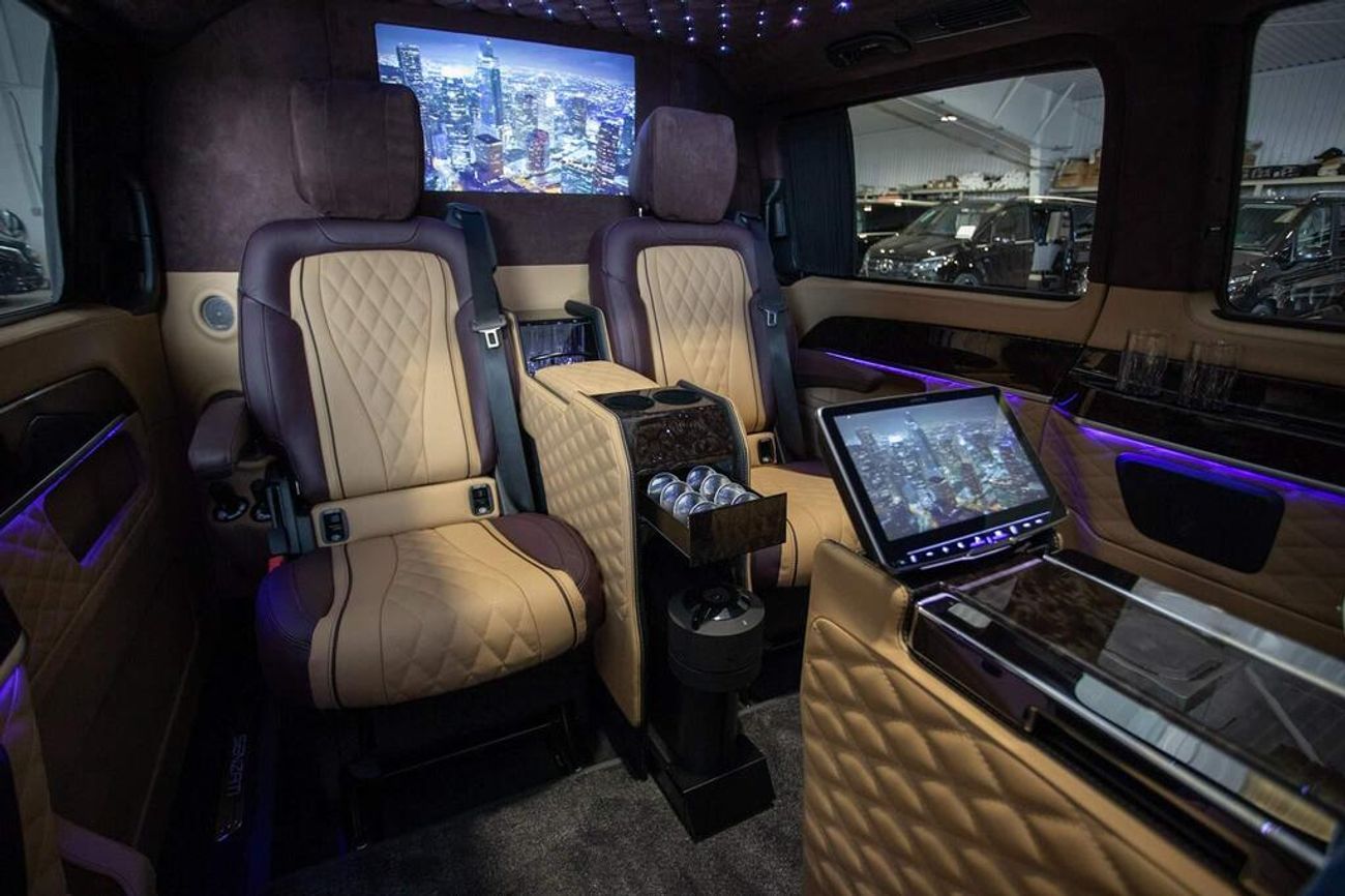 Mercedes-Benz V 300 XLWB Luxury VIP Senzati Interior. Mercedes-Benz Approved Conversion