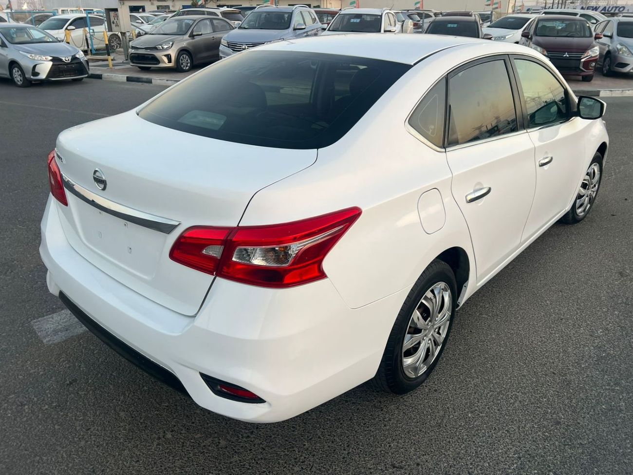 نيسان سنترا 2018 Nissan Sentra S 1.8L V4 MidOption+ Economical Car -