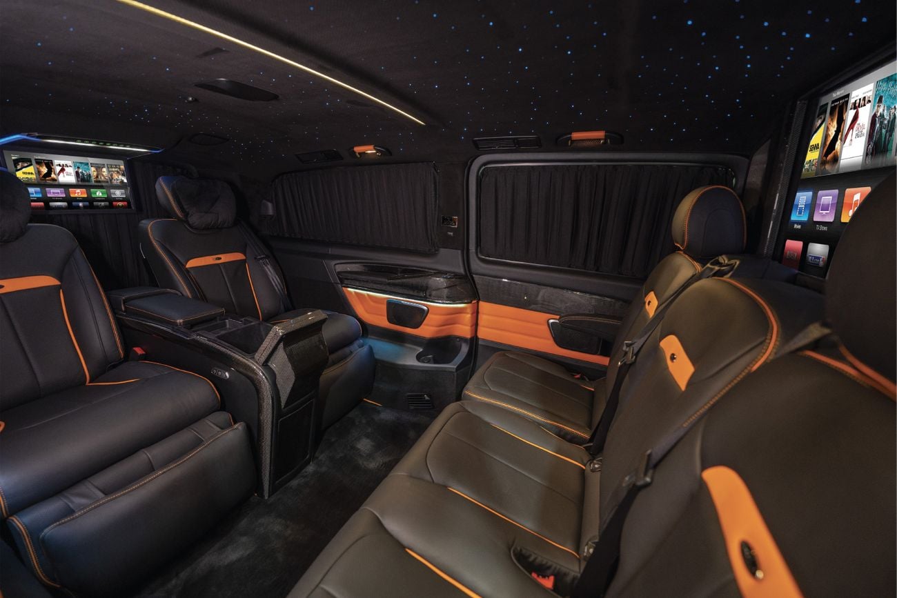 Mercedes Benz V 250 2024 VIP MERCEDES GCC V250 - 2 Years Warranty by VLINE Design Factory DUBAI(2384)