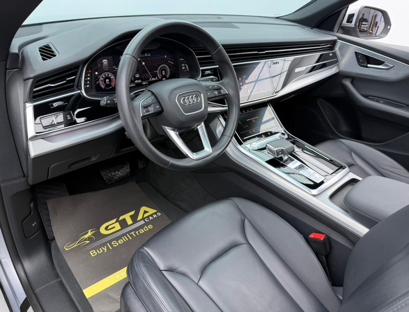 أودي Q8 55 TFSI quattro S-Line 3.0L (340 HP) 2020 Audi Q8 55 TFSI Quattro S-Line, Warranty, Full Audi Servic