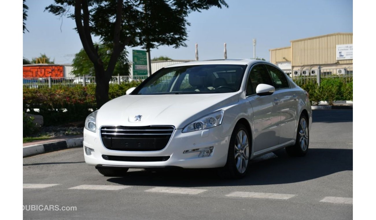 Peugeot 508 GCC SPECS - BANKLOAN - O DOWN PAYMENT - WARRANTY -