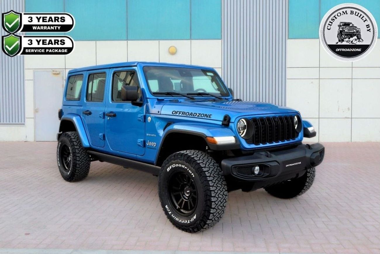 Jeep Wrangler Unlimited Sahara 2.0L A/T / 3 Years Dealer Warranty and 3 Years Service Package