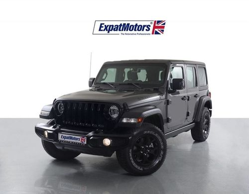 Jeep Wrangler Unlimited Willys Wheeler 3.6L • 2,750x60 • 0% DP • 2020 • Warranty Available • GCC •