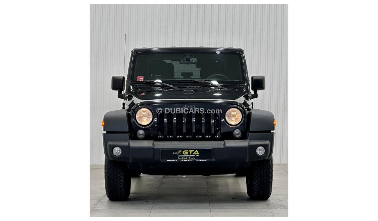 Jeep Willys 2018 Jeep Wrangler JK Willys Wheeler, Warranty, Full Service History, GCC