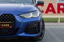 BMW M440i xDrive 3.0L BMW M440i xDrive Convertible 2021 GCC under Agency Warranty and Service Contract with Fl