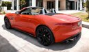 جاغوار F-Type JAGUAR F-TYPE 5.0L V8 2014 | FSH | SOFT TOP CONVERTIBLE | GCC | MINT CONDITION CAR