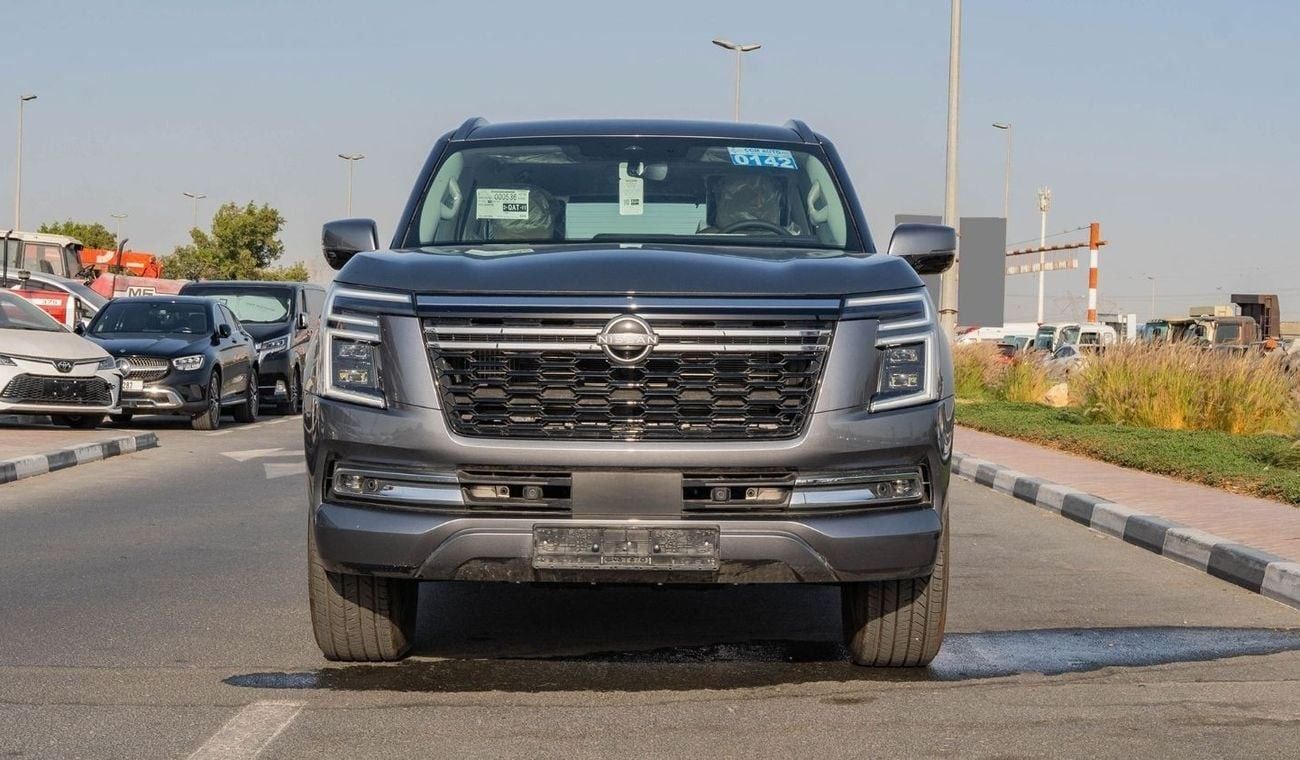 نيسان باترول 2026 Nissan Patrol 3.8L Petrol AT SE Platinum Gray Cream (Export Only)
