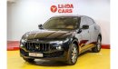 مازيراتي ليفونت Maserati Levante Q4 2019 GCC under Agency Warranty with Flexible Down-Payment.