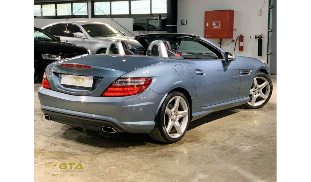 Mercedes-Benz SLK 200 2012 Mercedes SLK200, Service History, GCC