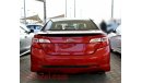 Toyota Camry 2015 RED NUMBER 1 FULL OPTION GCC NO PAIN NO ACCIDENT PERFECT