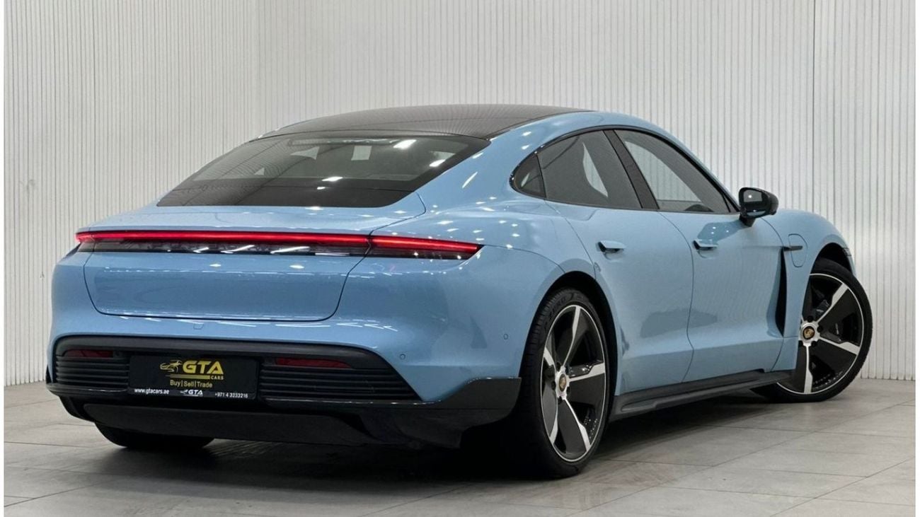 Porsche Taycan 2021 Porsche Taycan Turbo S, Porsche Warranty, Full Service History GCC
