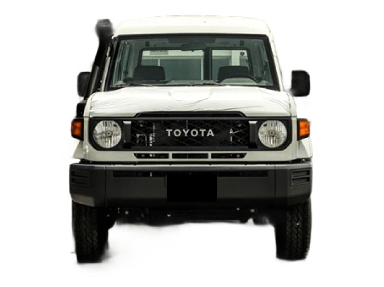 Toyota Land Cruiser 70 ECT0102 - Toyota LC78 Hardtop 3 Doors GDJ78 - 2.8L Diesel Manual White