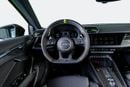 Audi RS3 STANDARD STD GCC-Exclusive Green Color-Full Leather Interior-Green Accents-Sports Exhaust