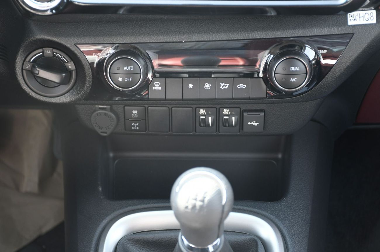 Toyota Hilux 2.7L Manual With Front 2 seats cooling ! Air compressor GCC Full Option ( Ready Stock)