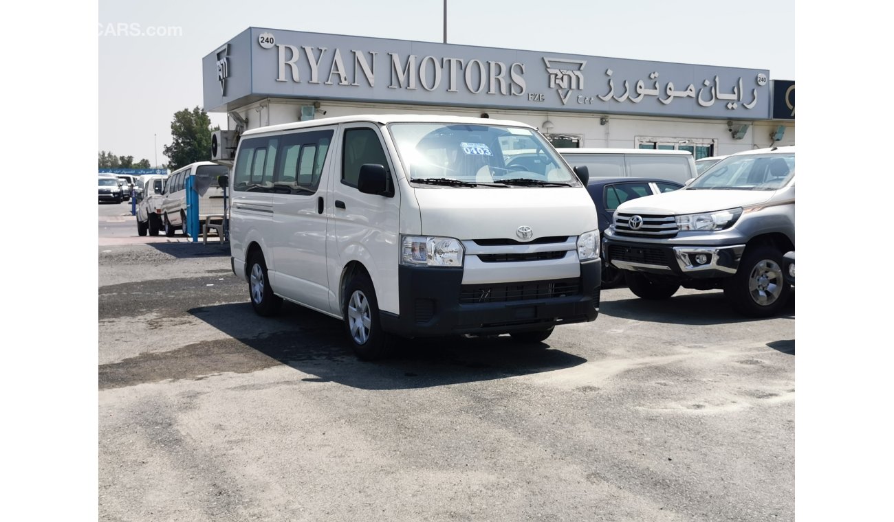 Toyota Hiace Standard ROOF MANUAL TRANSMISSION 2020 MODEL 15 SEATS 2.7L ENGINE ONLY FOR EXPORT VERY GOOD PRICE...