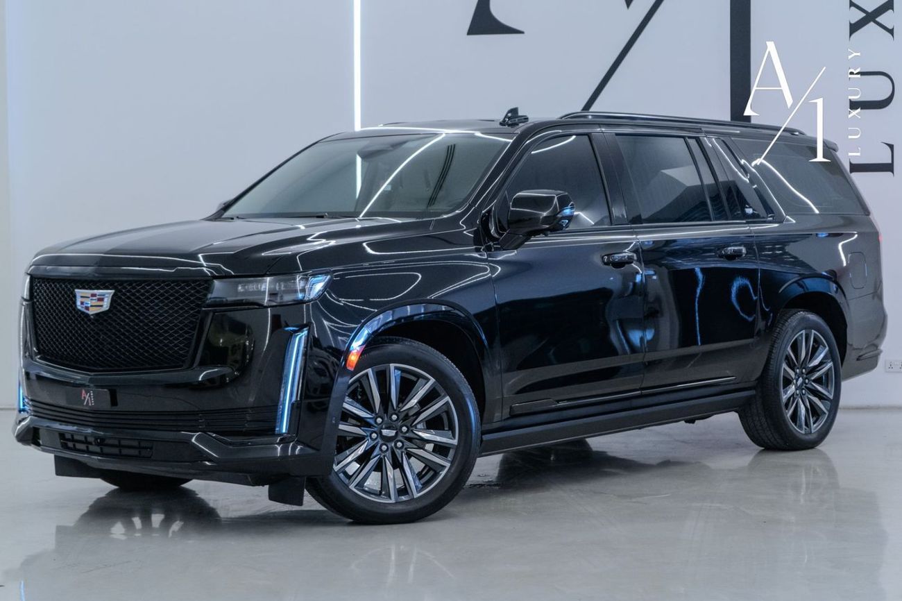 Cadillac Escalade Sport 6.2L 4WD 2023 Cadillac Escalade 600 Sport, Cadillac Warranty, Fully Service History, Fully Loa