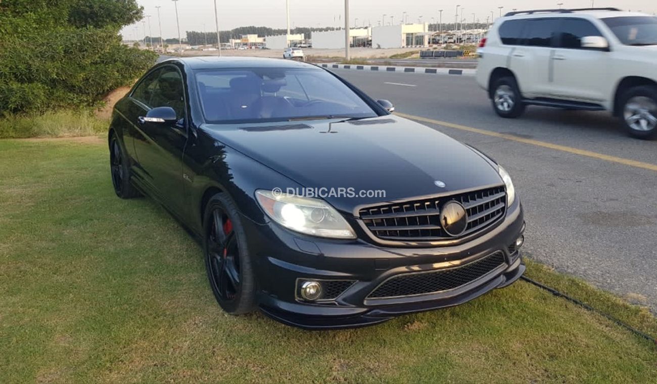 مرسيدس بنز CL 63 AMG موديل 2008  فل مواصفات فتحه سقف وكراسي جلد ونيت فيجن وتحكم كهربي كامل