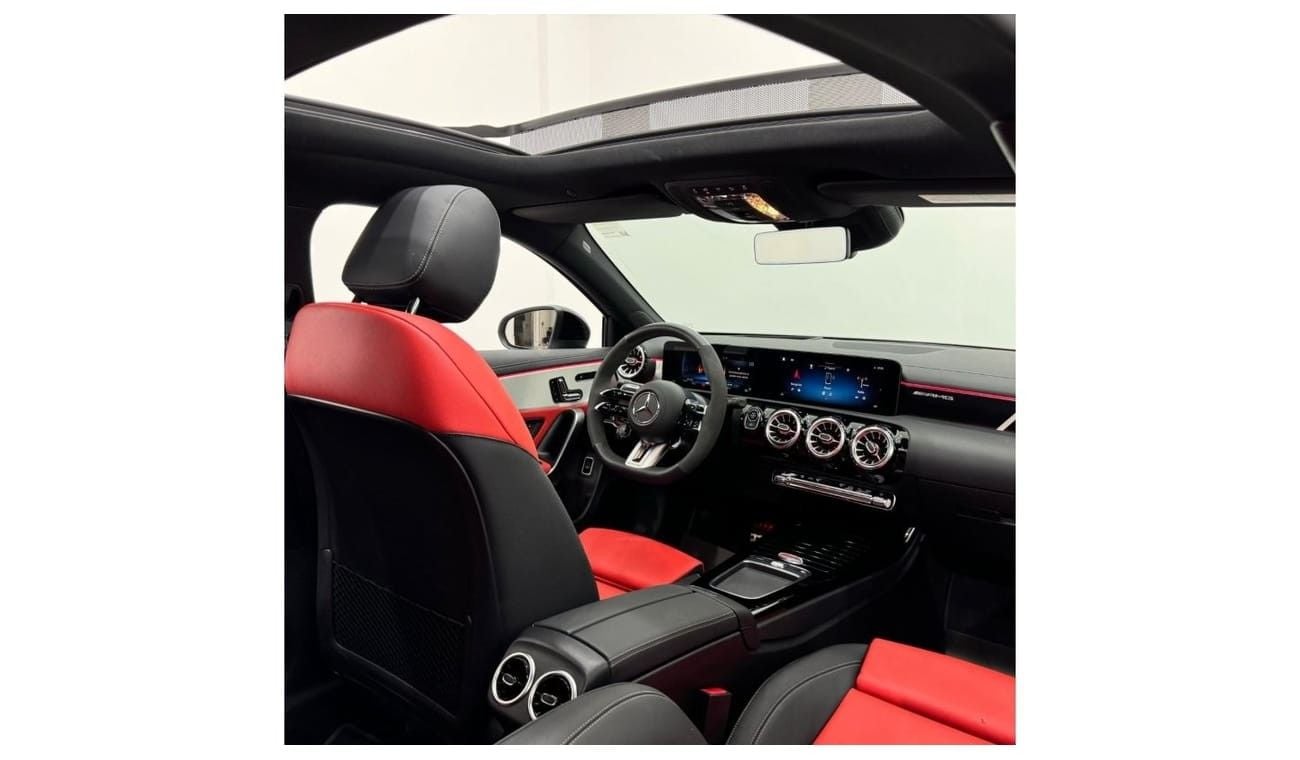 مرسيدس بنز A 35 AMG 2024 Mercedes A35 AMG Aerodynamic kit, Jan 2029 Mercedes Warranty, Excellent Condition, GCC