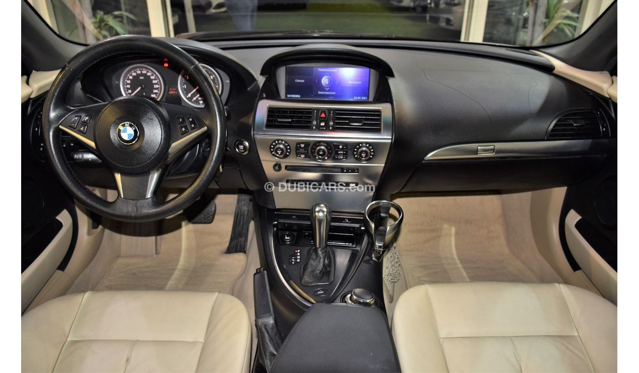 BMW 650i PERFECT CONDITION! BMW 650i 2006 Model!! in Silver Color! GCC Specs