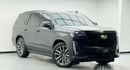 Cadillac Escalade Sport Platinum 6.2L 4WD 2022 Cadillac Escalade 600 Sport Platinum, 2027 Cadillac Warranty and Servic