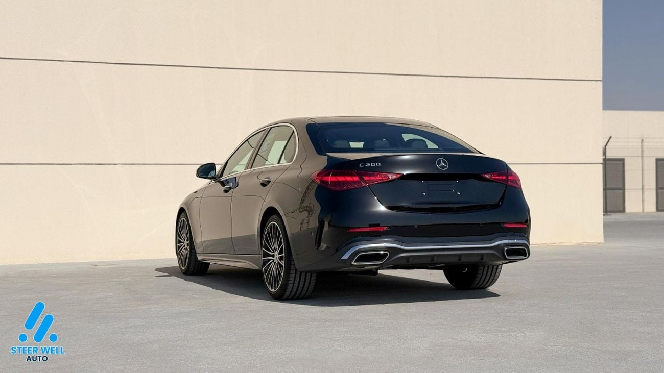 Mercedes-Benz C 200 AMG Line | 1.5L | Warranty Included | GCC Specs Sedan