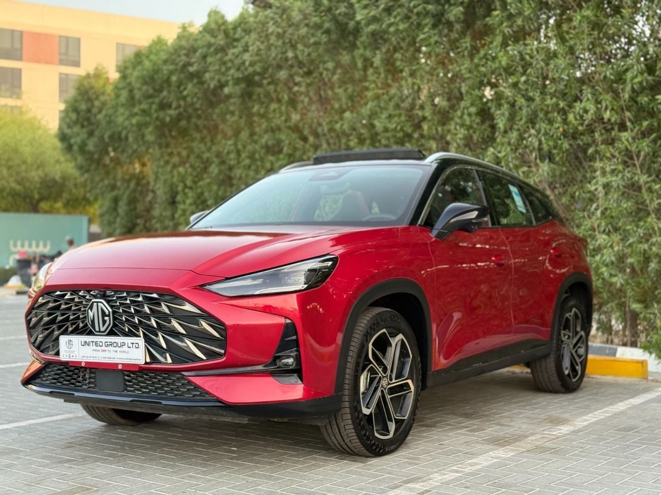 أم جي وان LUX | جديدة | AED 1,100 شهريأ
