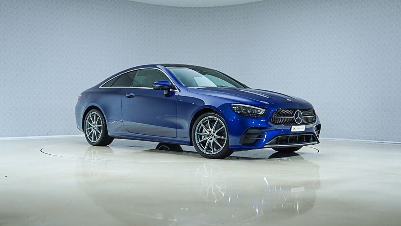 مرسيدس بنز E450 كوبيه Special Offer | AED 4,170 PM | Up to 3 Years Warranty Unlimited | E450 AMG Line