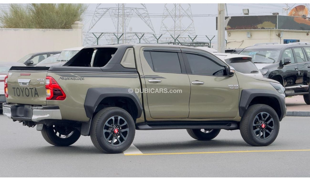 Toyota Hilux MODIFIED TO 2023 GR SPORT | 2.8L DIESEL TURBO ENGINE | LEATEST ALLOY RIMS | BLACK LEATHER SEATS | AF
