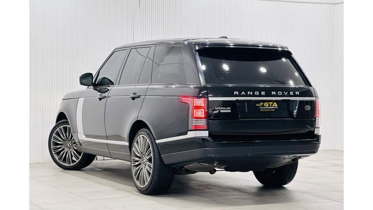 لاند روفر رينج روفر 2015 Range Rover Vogue Supercharged, Full Service History, Fully Loaded, Excellent Condition, GCC