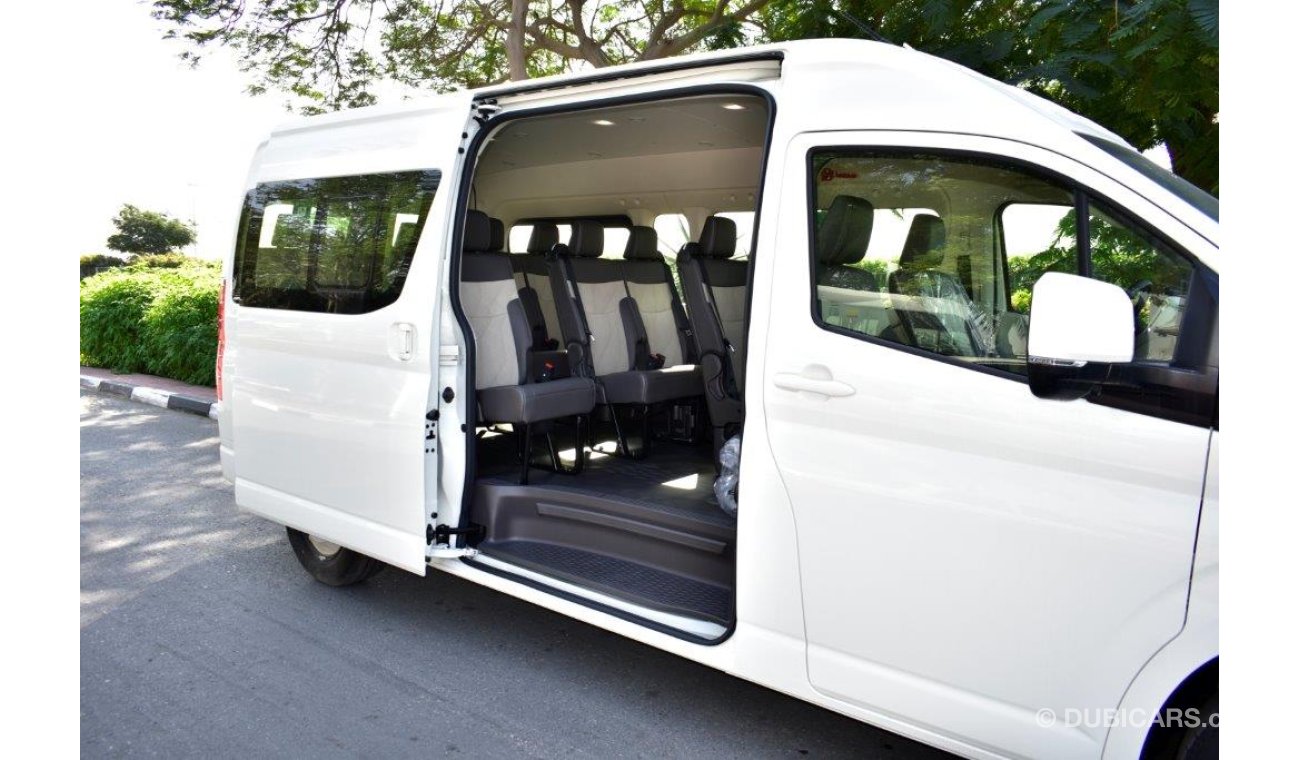 Toyota Hiace High Roof GL 2.8L  Diesel 13 Seater MT With Rear Automatic AC