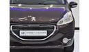 Peugeot 208 Allure EXCELLENT DEAL for our Peugeot 208 ( 2013 Model! ) in Brown Color! GCC Specs