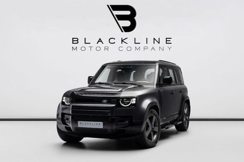 Land Rover Defender 110 S P400 BUY NOW, PAY 2027 | THE BLACKLINE STANDARD | 2028 Al Tayer Warranty + Service, GCC