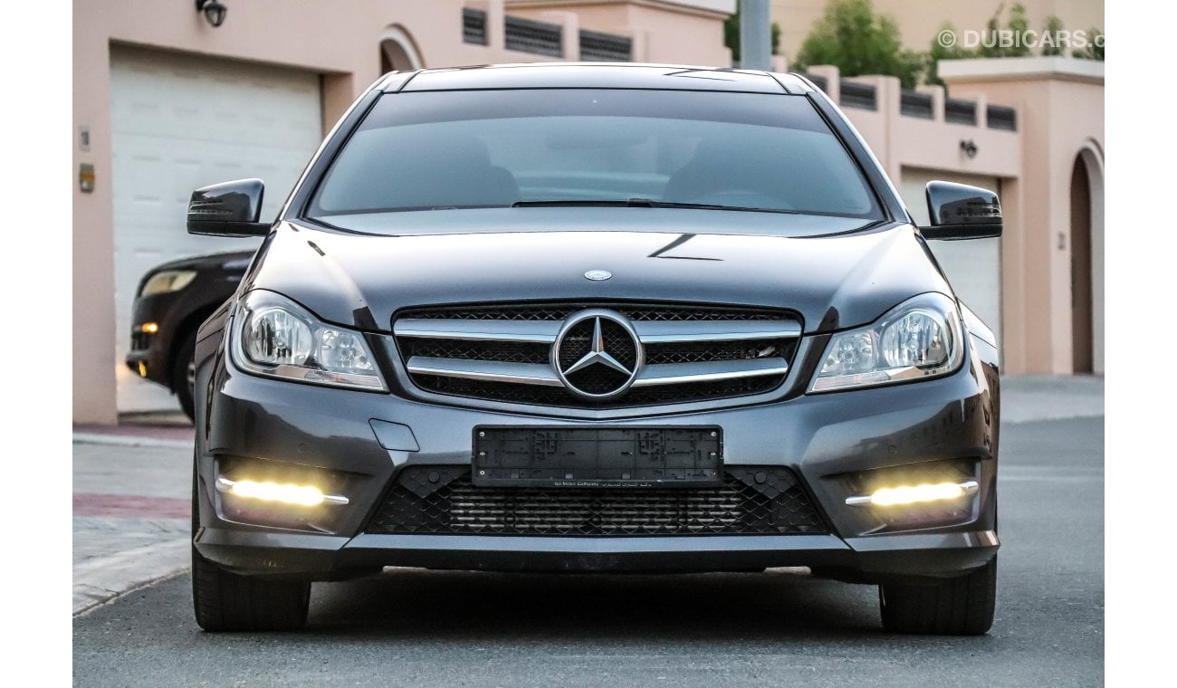 Mercedes-Benz C 250 Coupe 2014 GCC under 2 Years Warranty with Zero Down-Payment.