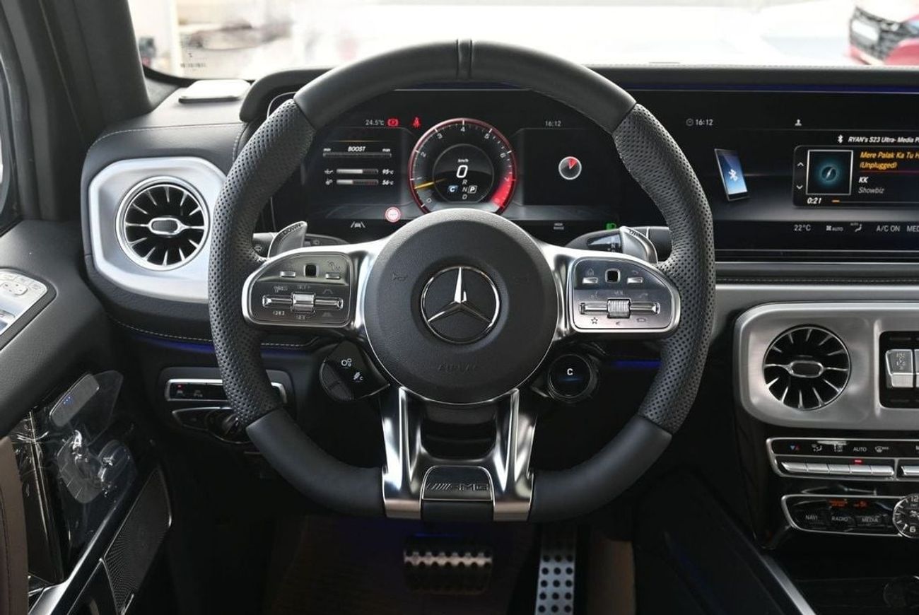 Mercedes-Benz G 63 AMG Mercedes AMG G63 4.0-litre Twin-Turbocharged V8 Petrol, Model 2024 Color White