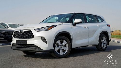 تويوتا هايلاندر 2.5L Hybrid | Radar-based Adaptive Cruise Control | GCC | Rear Camera