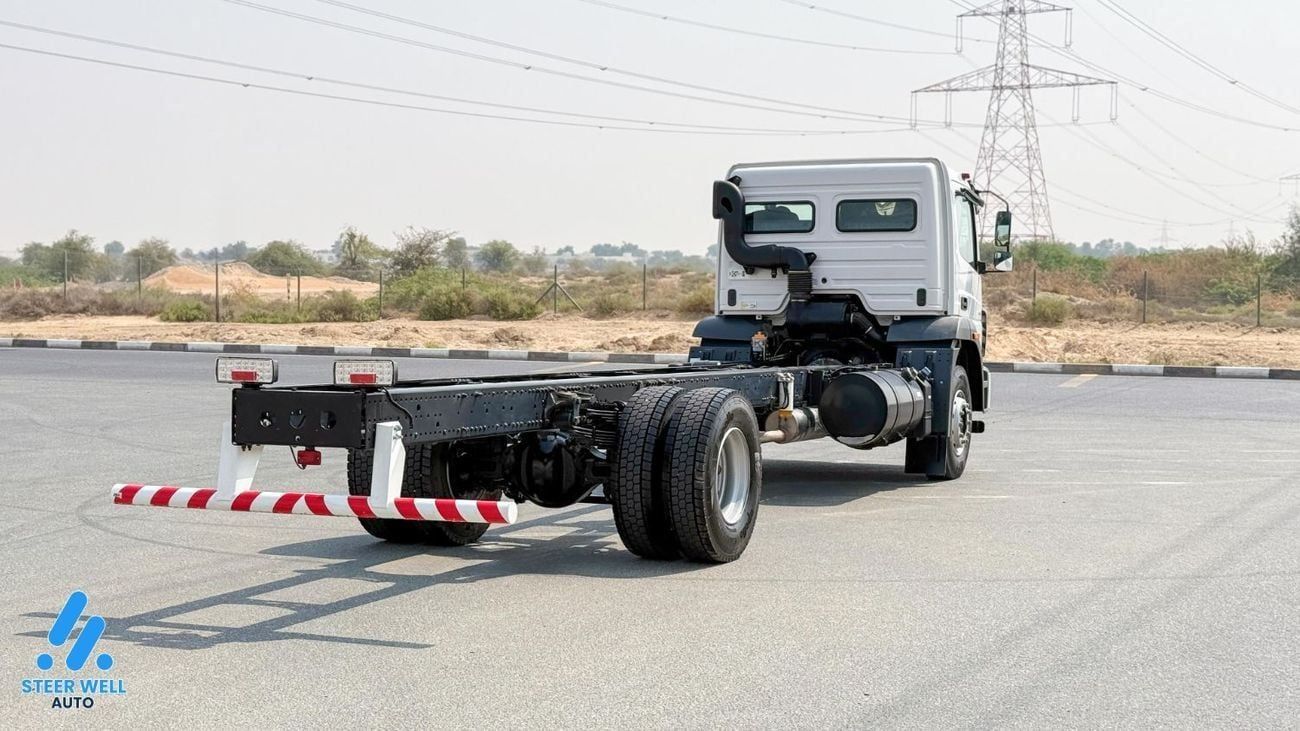Mitsubishi Fuso FJ 12 Ton 6.4L RWD Diesel Bare Chassis Truck | White