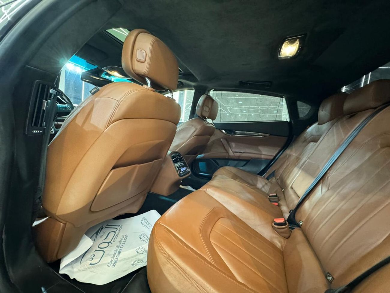 مازيراتي كواتروبورتي S Q4 3.0L (530 HP) SPECIAL MASERATI QUATTROPORTE S V6 ENGINE || GCC SPECS || ACCIDENT FREE || TOP OF