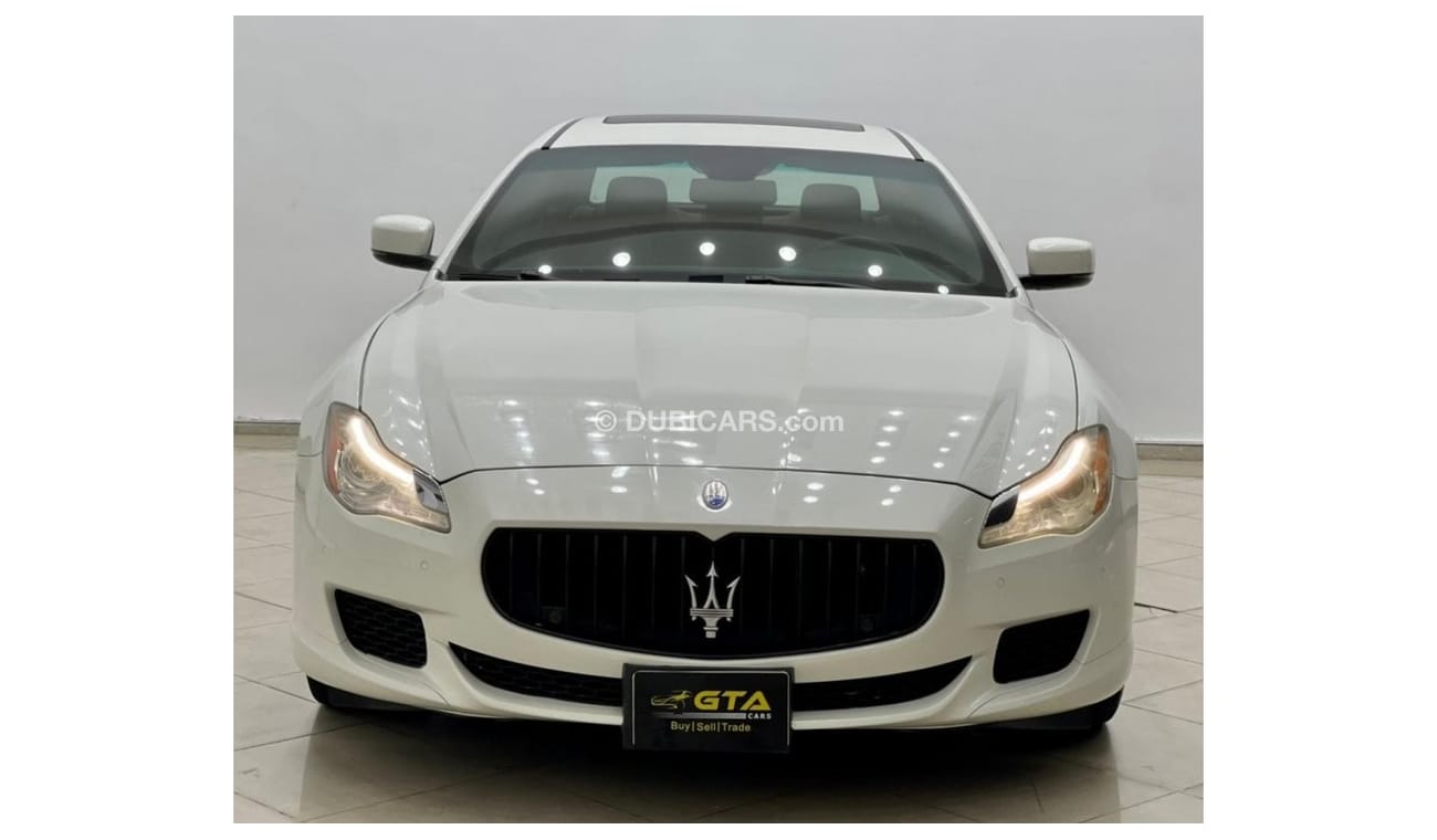 Maserati Quattroporte 2015 Maserati Quattroporte GTS, Full Service History, Warranty, GCC