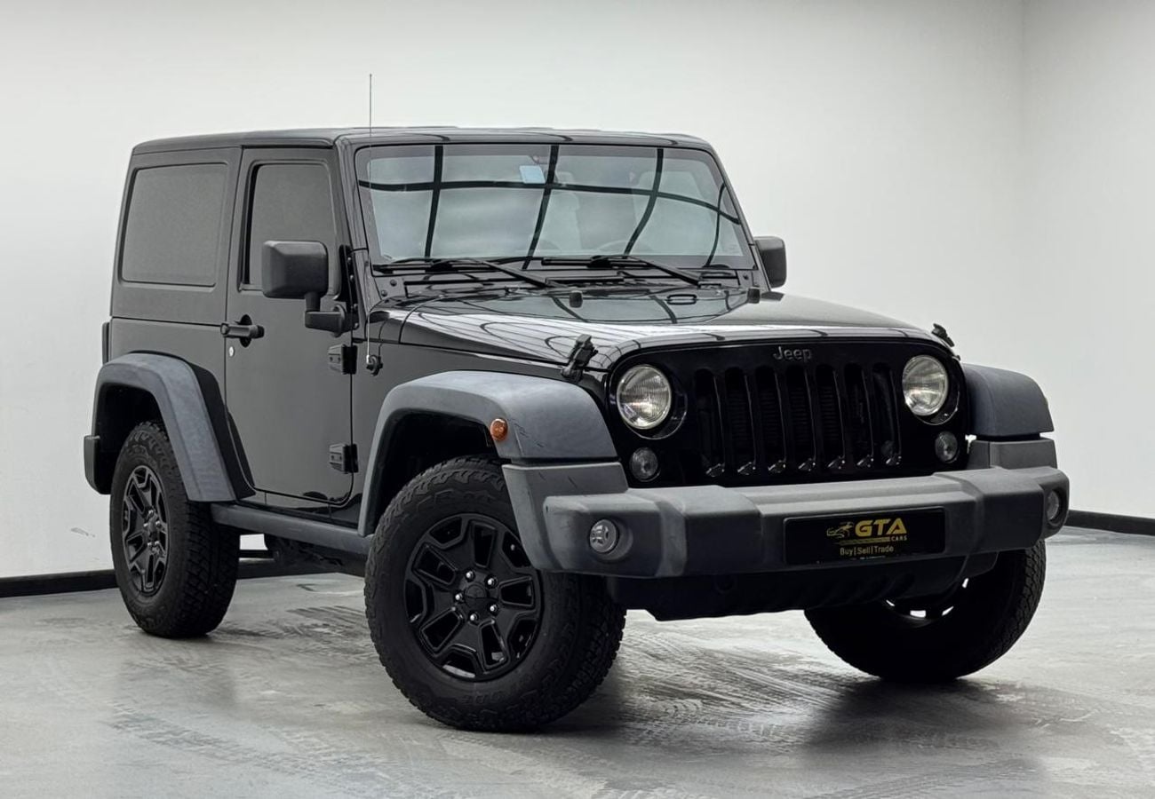 Jeep Wrangler Sport Falcon 3.6L A/T (2 Door)  2018 Jeep Wrangler Unlimited Falcon, Full Service History, GCC