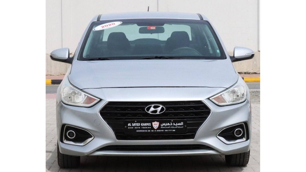 Hyundai Accent Base Hyundai Accent 2020 GCC in excellent condition without accidents