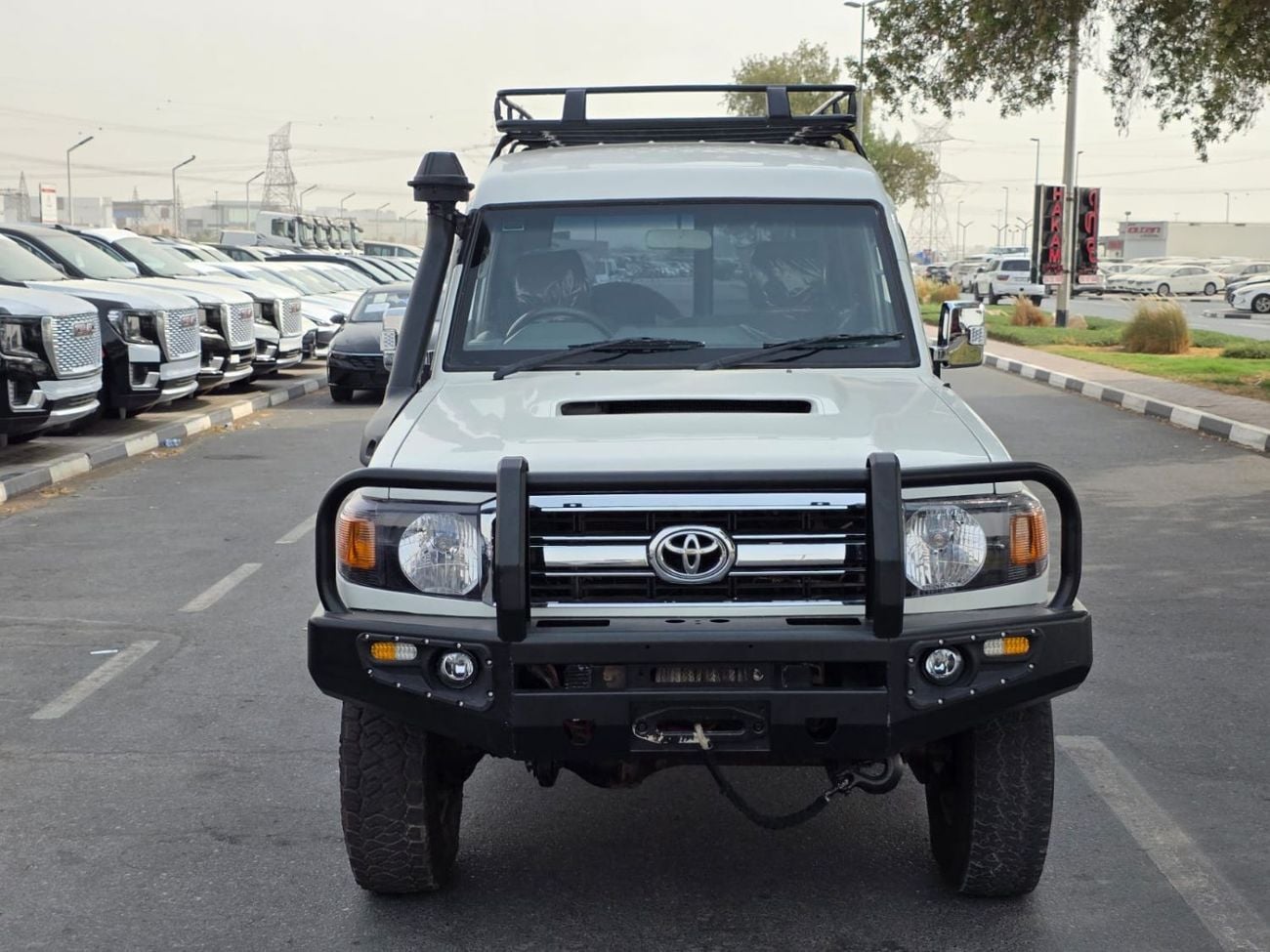 تويوتا لاند كروزر 70 LC76 HT SWB RIGHT HAND 3 DOORS HARDTOP 2014 MODEL V8 DIESEL MANUAL GEAR