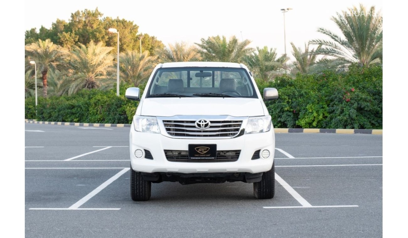 تويوتا هيلوكس 2012 | TOYOTA HILUX | SINGLE CABIN 4X4 | GCC SPECS | T10013