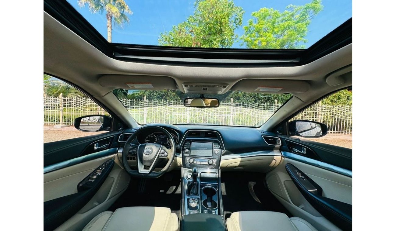 Nissan Maxima 1380 PM || NISSAN MAXIMA SV || ORIGNAL PAINT || FULL OPTION || 0% DP || GCC