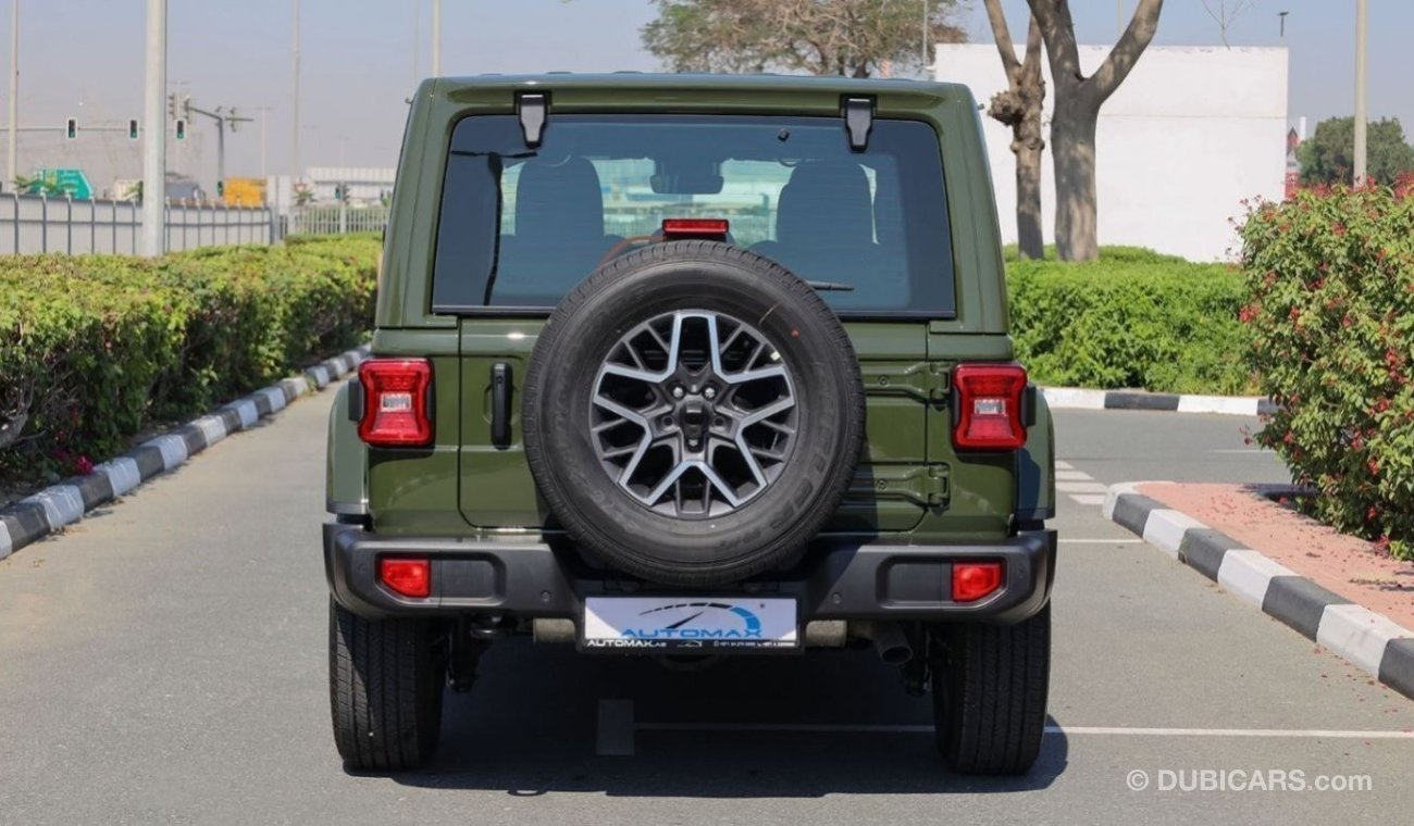 Jeep Wrangler Unlimited Sahara i4 2.0L 4X4 , 2024 GCC , 0Km , (ONLY FOR EXPORT)