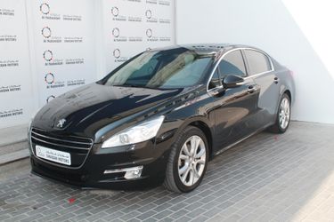 Peugeot 508 1 6l Allure Turbo 14 Model For Sale Aed 36 500 Black 14